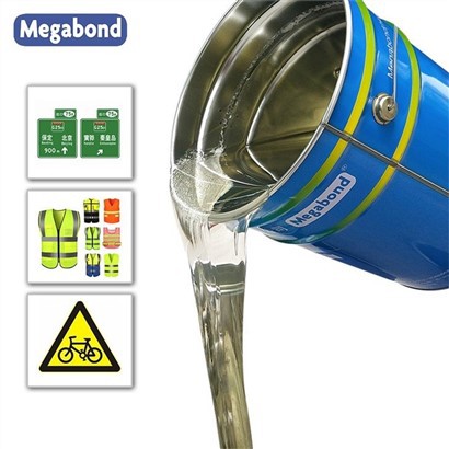 Solvent pe bază de margele reflectorizante laminare adeziv